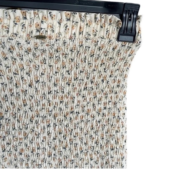 MORA Elastic Floral Bohemian Mini Skirt Size Small - Picture 10 of 10